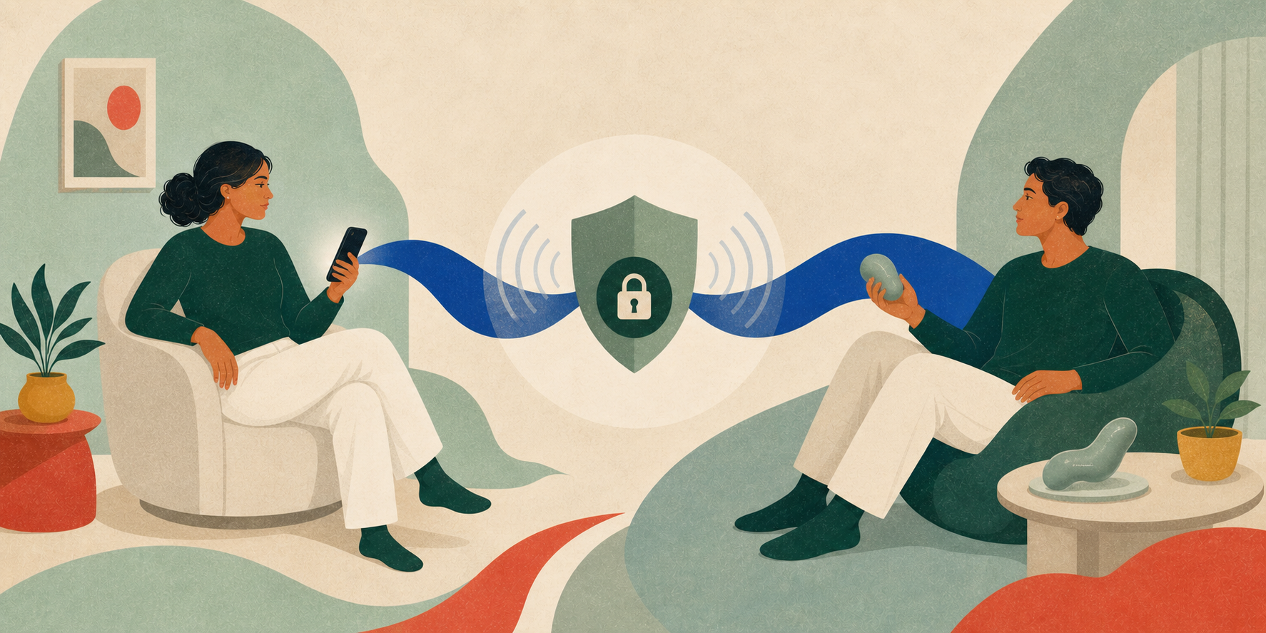 App-Controlled Long-Distance Use and Privacy