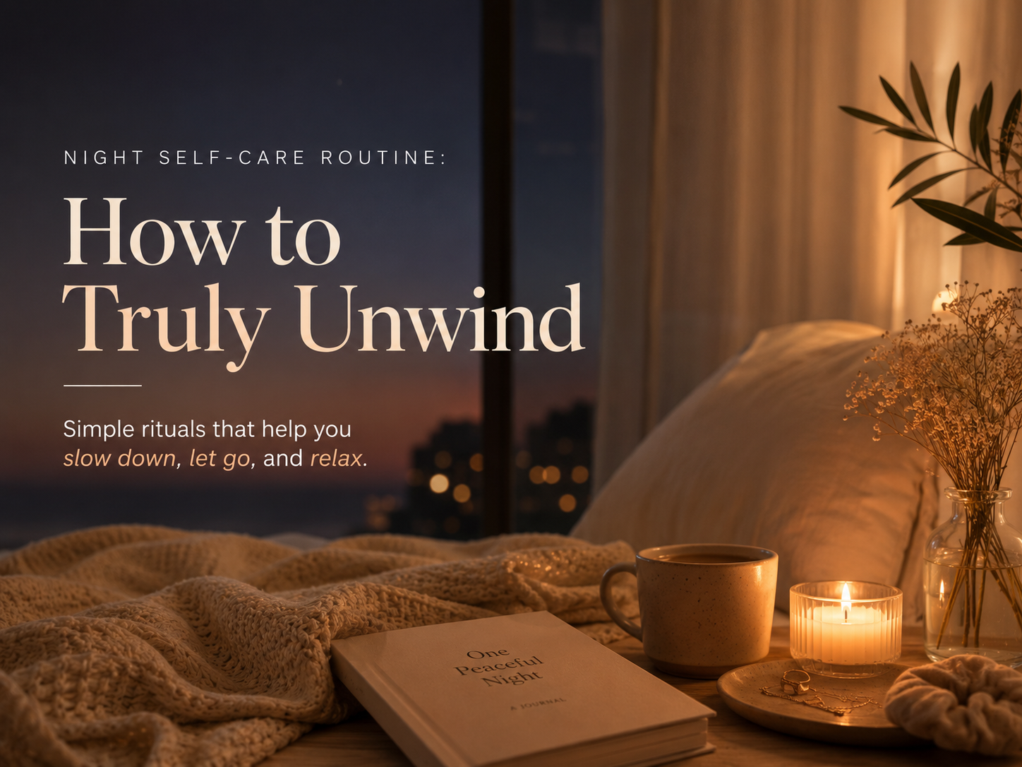 Night Self-Care Routine: How to Truly Unwind