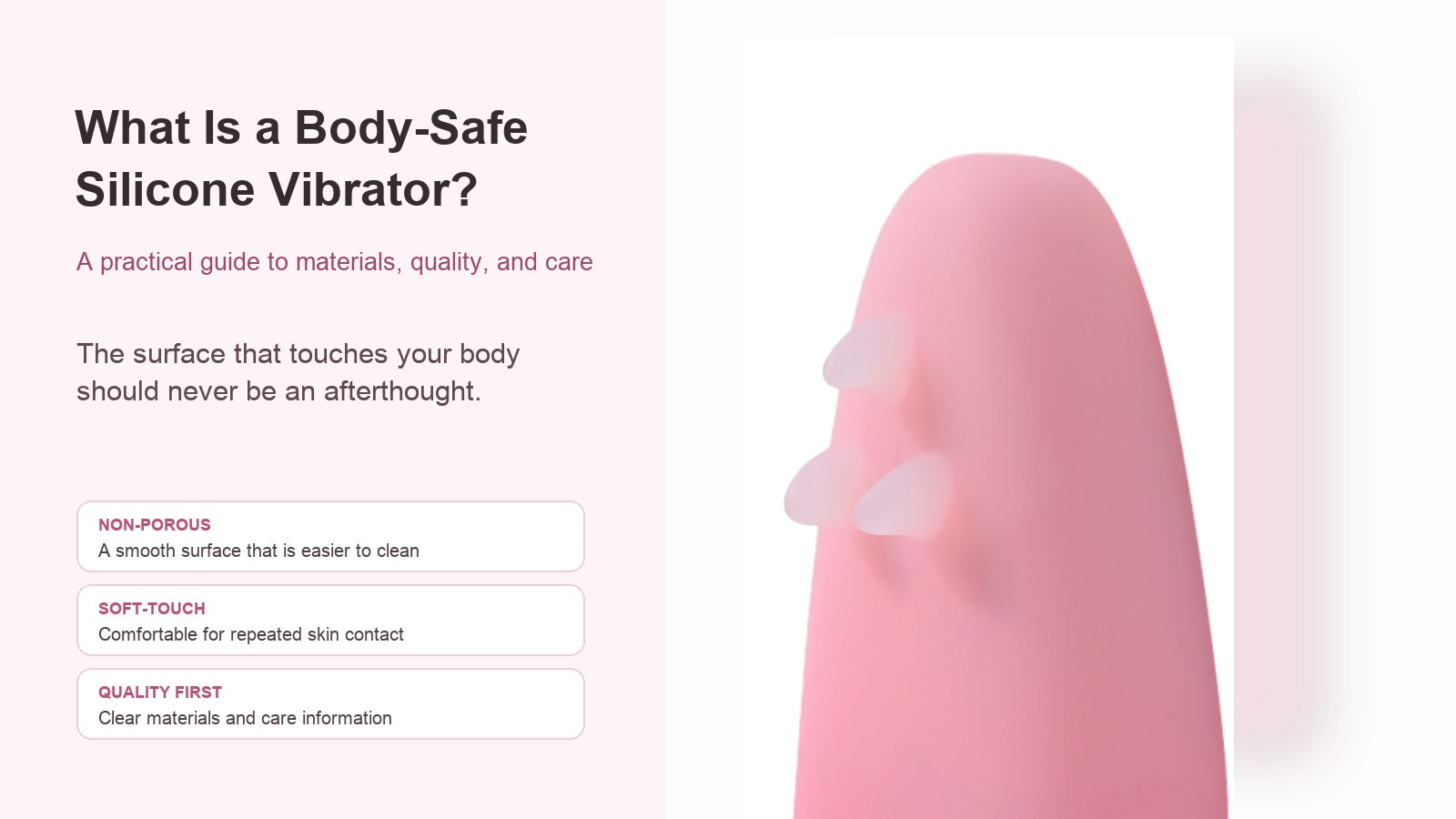 What Is a Body-Safe Silicone Vibrator?