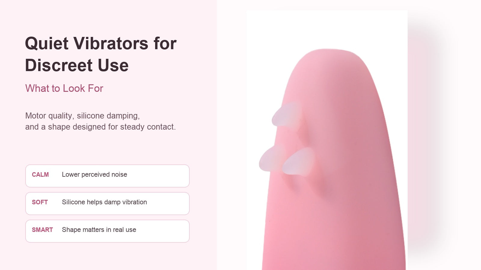 Quiet Vibrators for Discreet Use: What to Look For