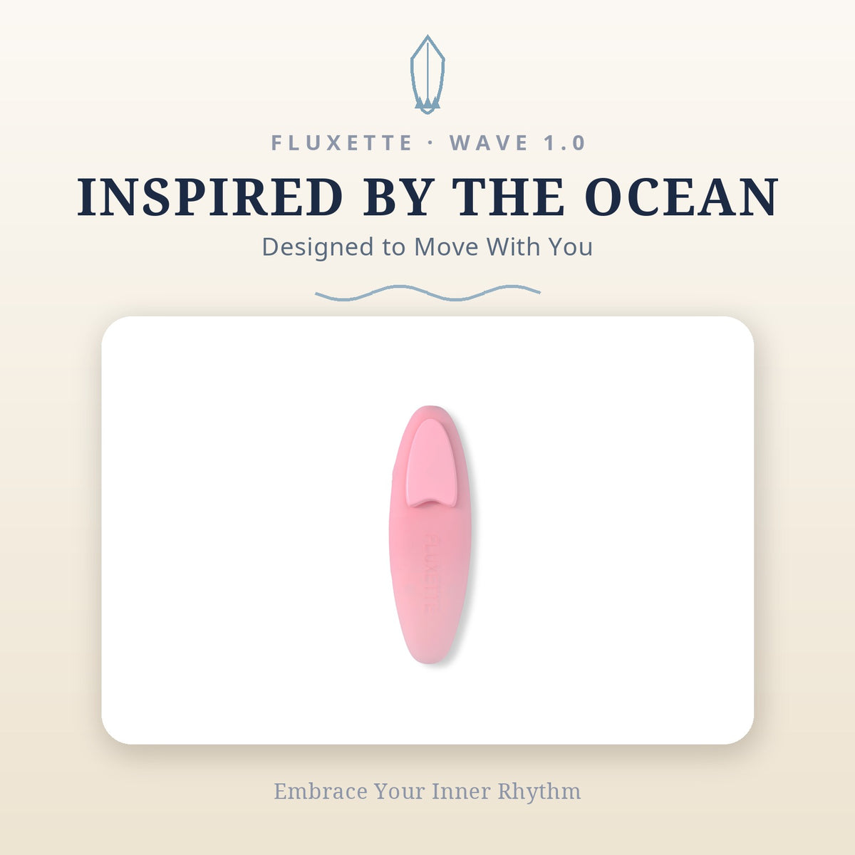 Fluxette Wave 1.0 ｜App-Controlled Wearable Vibrator