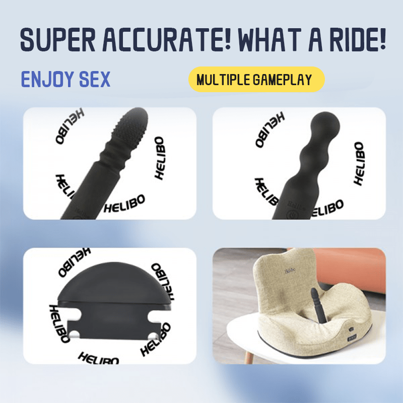 Helibo Multifunctional Massage Cushion for Intimate Use