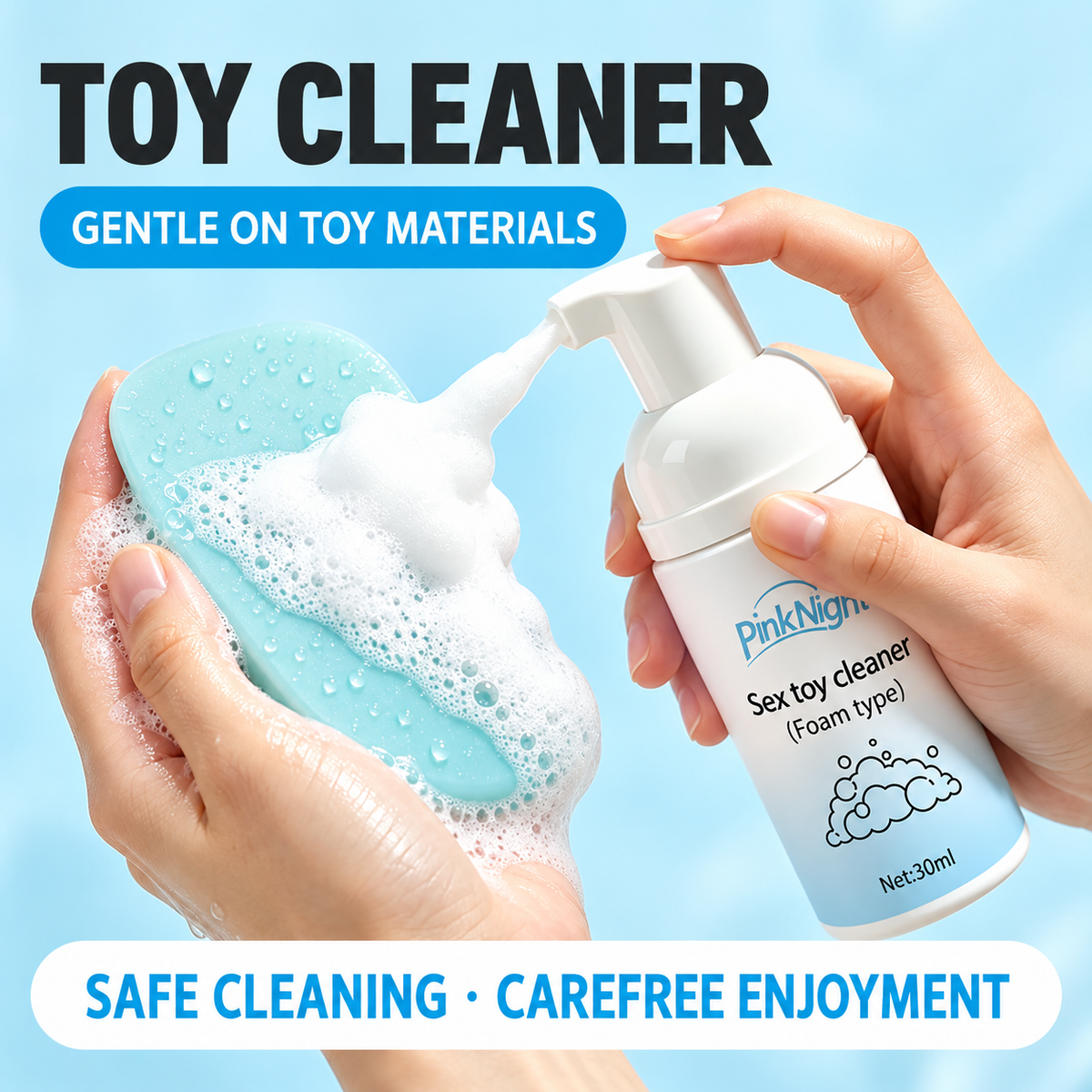 Pure Touch Sex Toy Cleaning Mousse