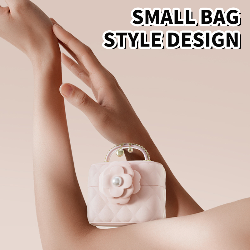 Cute Purse Little Flower Split Suction Vibration Egg Clitoral G-Spot Vibrator