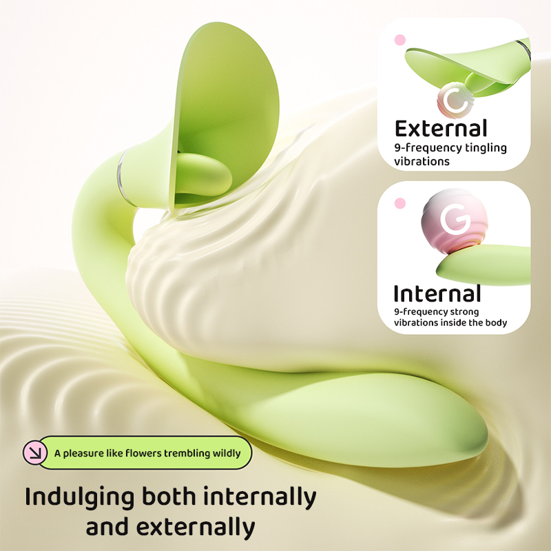 Honey Bee Buzzing Garden Clitoral Sucker & G-Spot Vibrator Duo Set