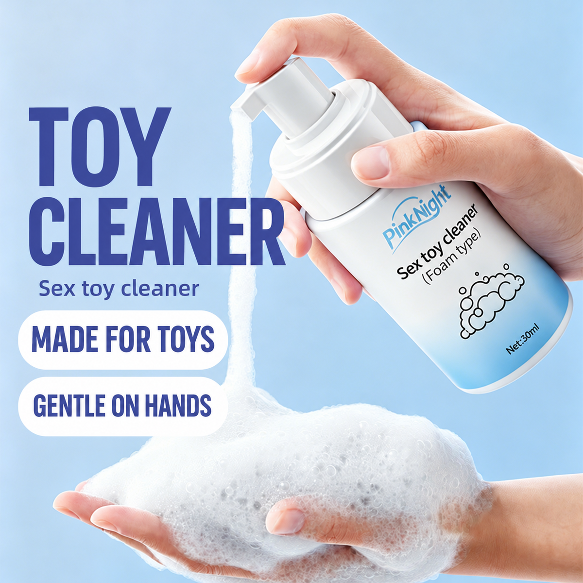 Pure Touch Sex Toy Cleaning Mousse