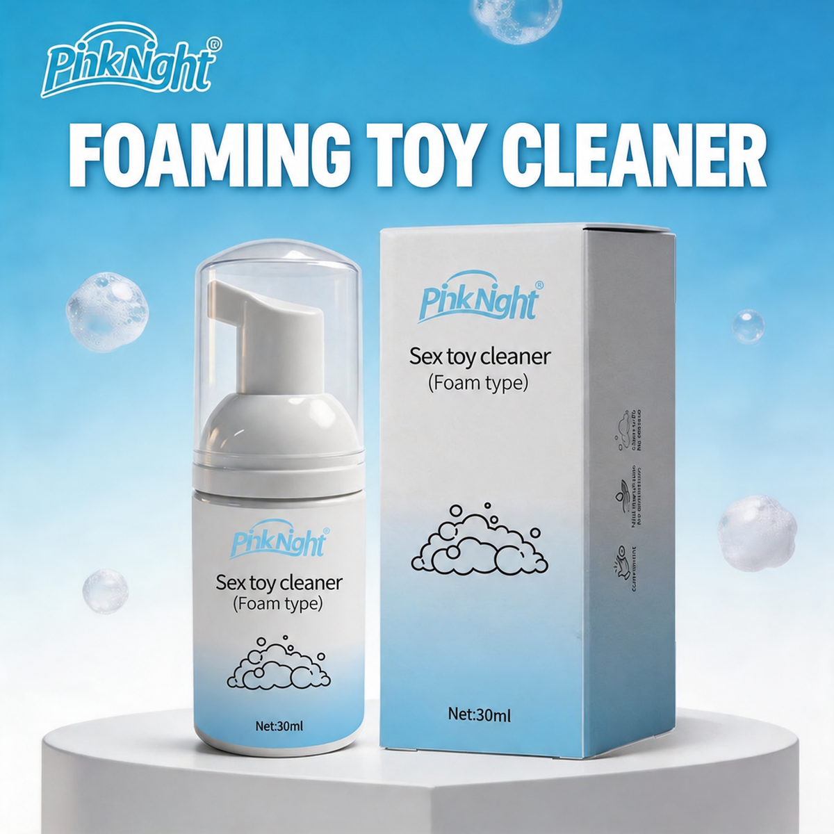 Pure Touch Sex Toy Cleaning Mousse