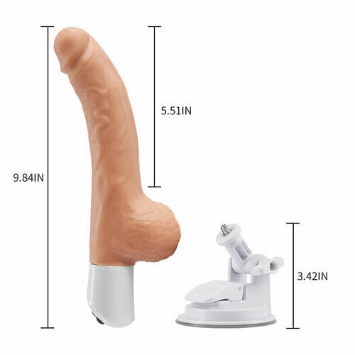 Automatic Telescopic Thrusting & Vibration Sex Machine with Wireless Remote Control