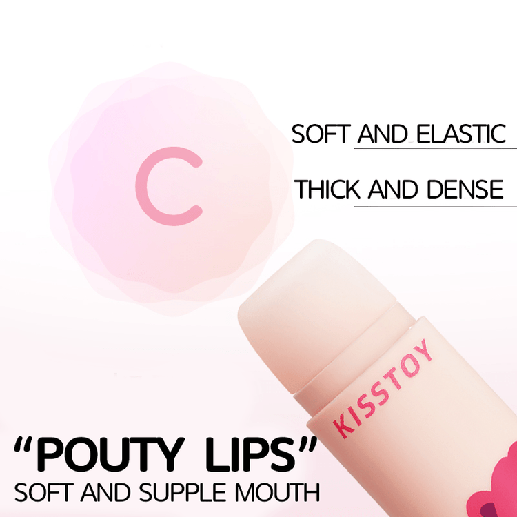 Lamb lipstick vibrator with three suction levels and cap