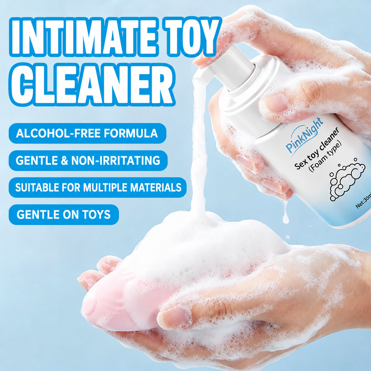 Pure Touch Sex Toy Cleaning Mousse