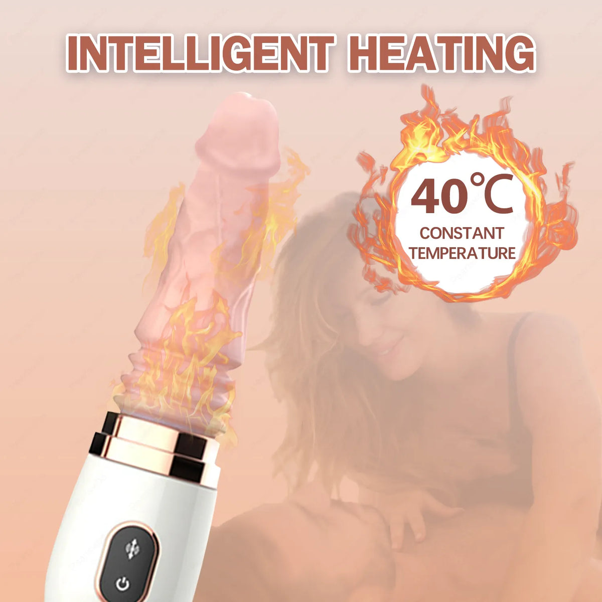 Mini Suction Cup Dildo Machine with Remote Control