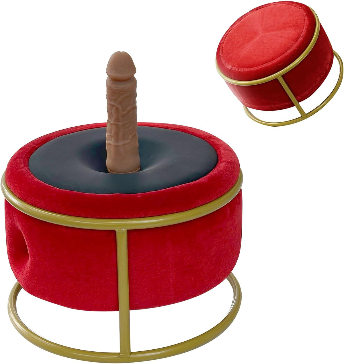 Red Seat Automatic Dildo Machine Chair