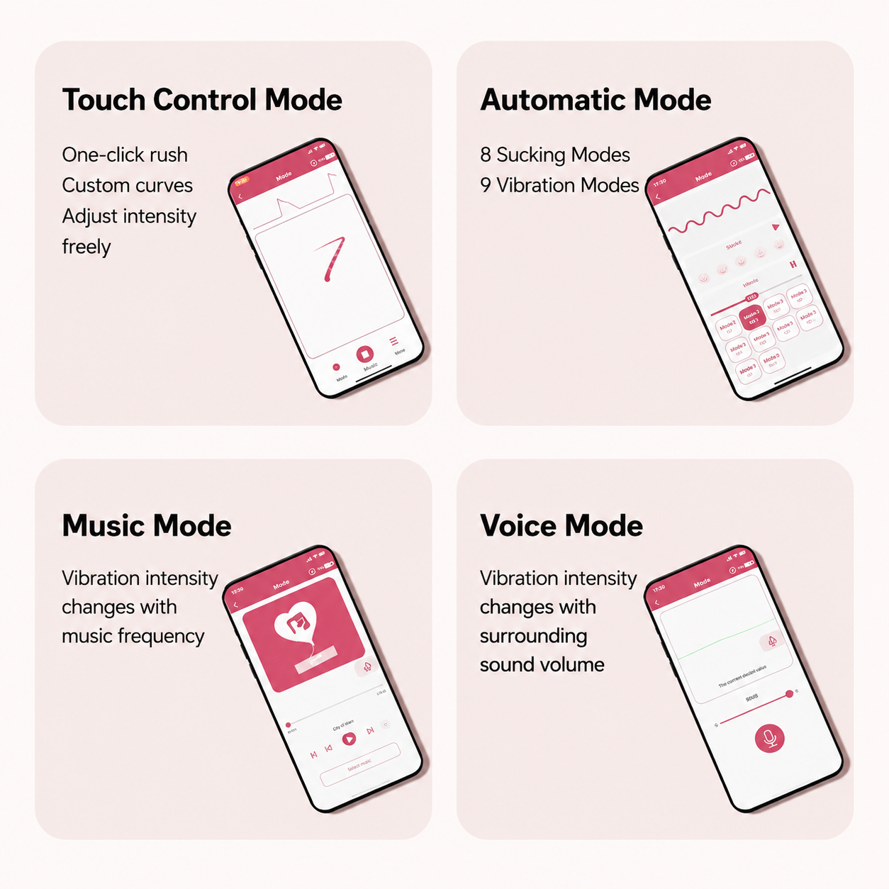 Alarm Clock Sucking Vibrator App Remote Control