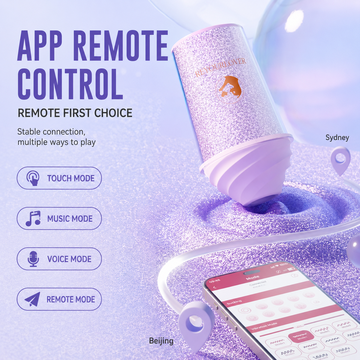 Heehee Cup Suction Heating G-spot Vibrator Clitoral Stimulator