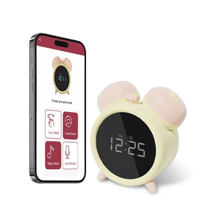 Alarm Clock Sucking Vibrator App Remote Control
